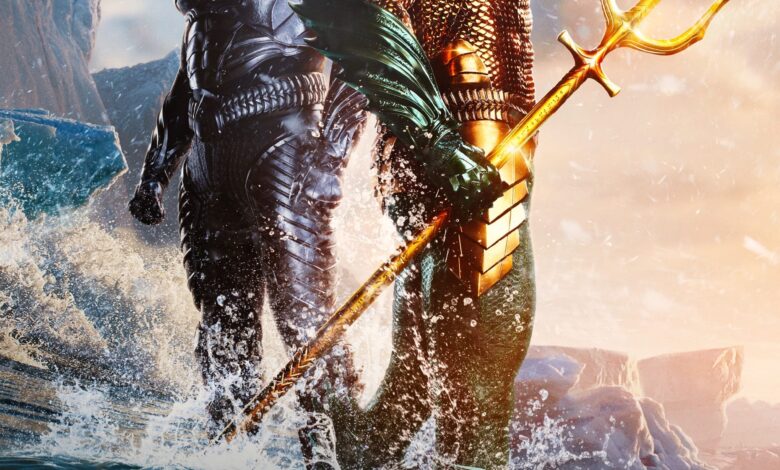 Poster for the movie "Aquaman ve Kayıp Krallık"